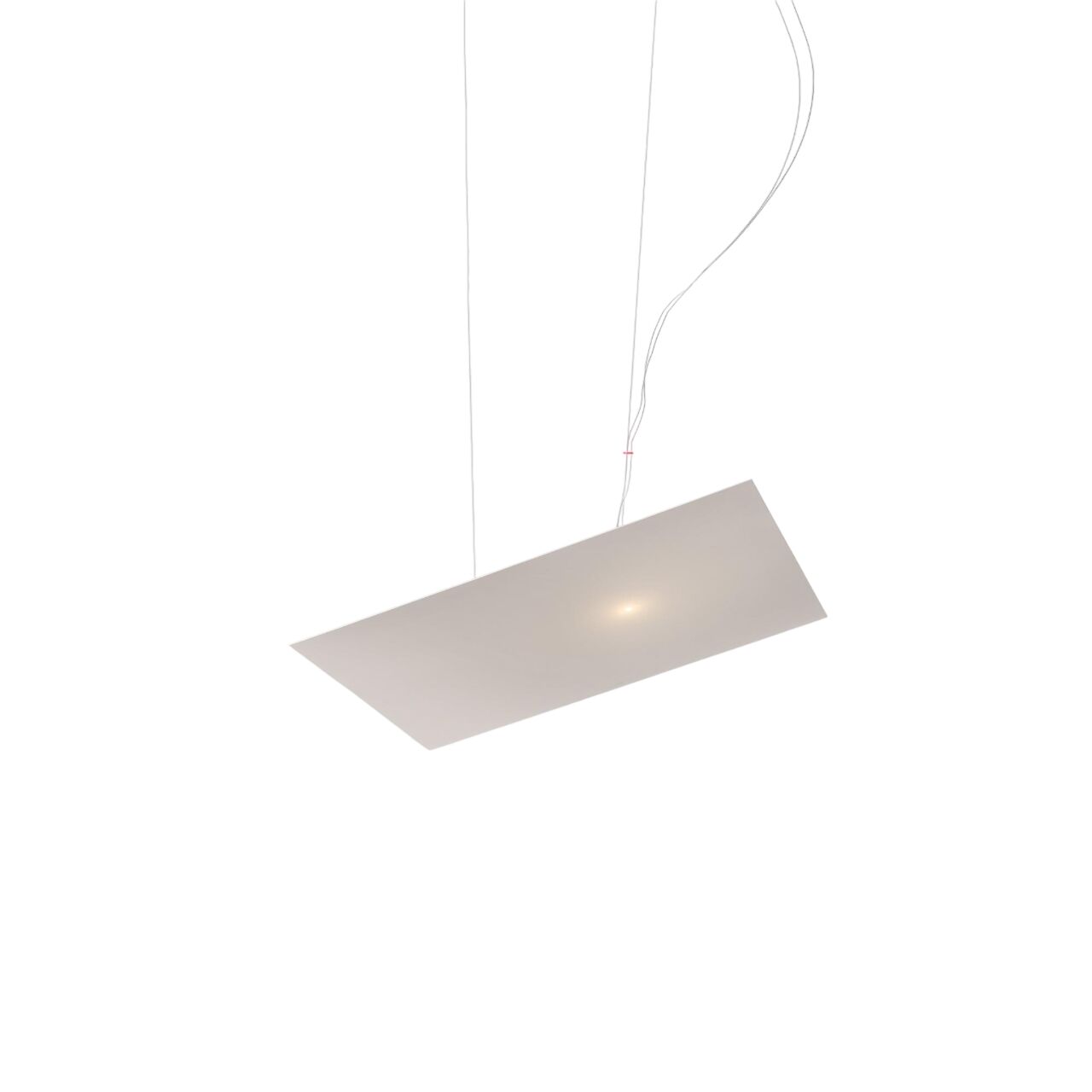 Serie C Taklampa Stor Aluminium/Papper