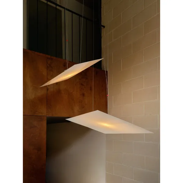 Serie C Hanglamp Groot Aluminium/ Papier
