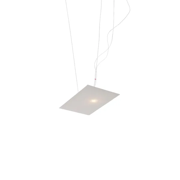 Serie C Pendel Medium Aluminium/Papir