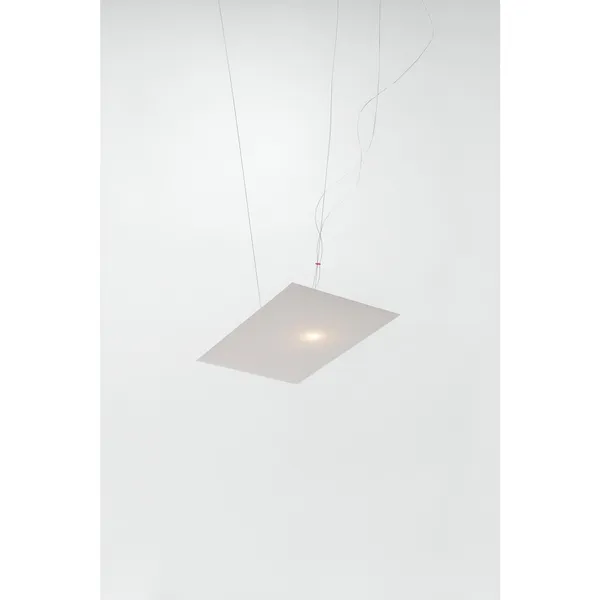 Serie C Pendel Medium Aluminium/Papir