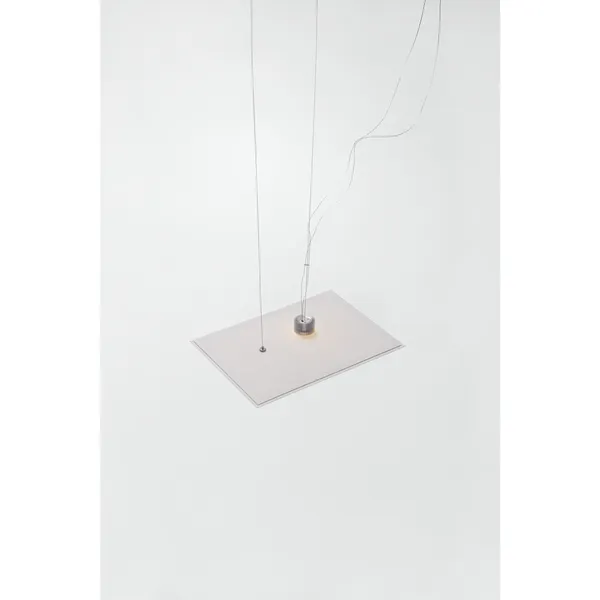 Serie C Pendel Medium Aluminium/Papir