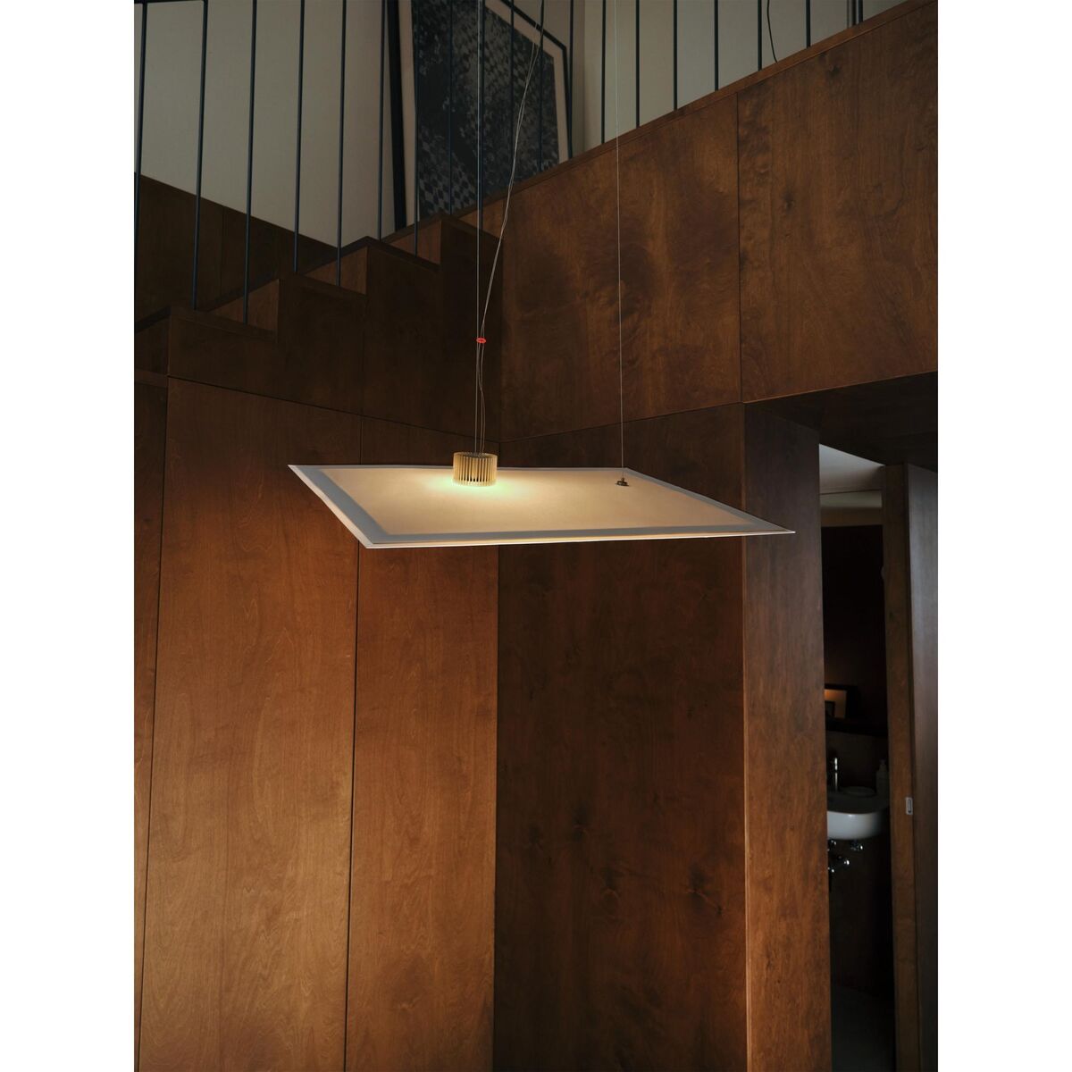Series C Pendant Medium Aluminum/Paper