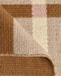 Mosaic Teppich 60x90 cm Braun/Rosa/Grau/Weiß