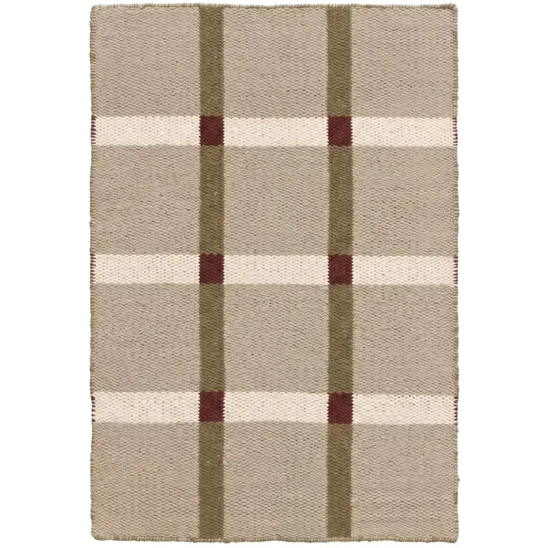Mosaic Rug 60x90 cm Green/Boan/White