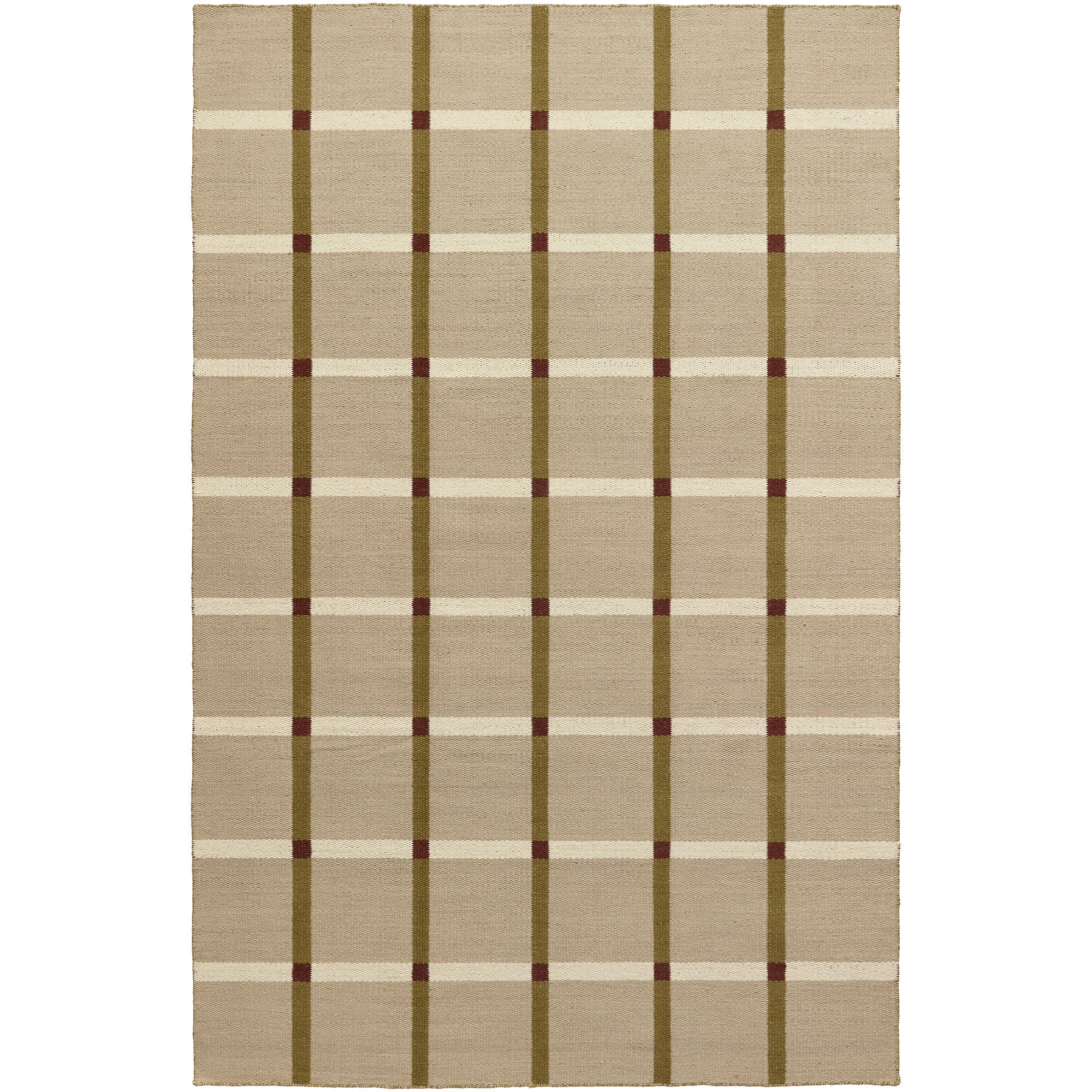 Tapis Mosaic 200x300 cm Vert/Boan/Blanc