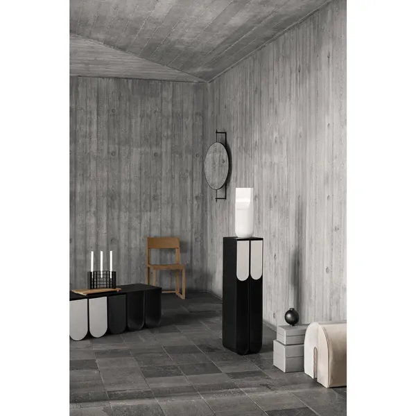 Curved Box XS Grå