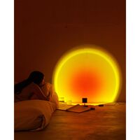 Classic Mini Lysprojektør Sunset Red