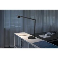 W127 Winkel Bordlampe Grå