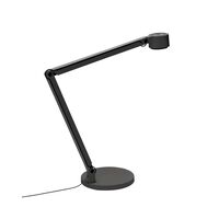W127 Winkel Bordlampe Sort