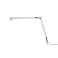 W127 Winkel Bordlampe Med Pin Hvid