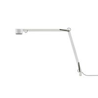 W127 Winkel Bordlampe Med Pin Hvid