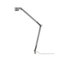 W127 Winkel Bordlampe Med Pin Grå