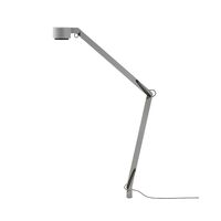 W127 Winkel Bordlampe Med Pin Grå