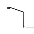 W127 Winkel Bordlampe Med Pin Sort
