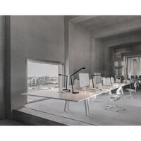 Wästberg W227 Winkel Alu Bordlampe Trafikkhvit