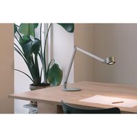 W227 Winkel Alu Bordlampe Jet Black