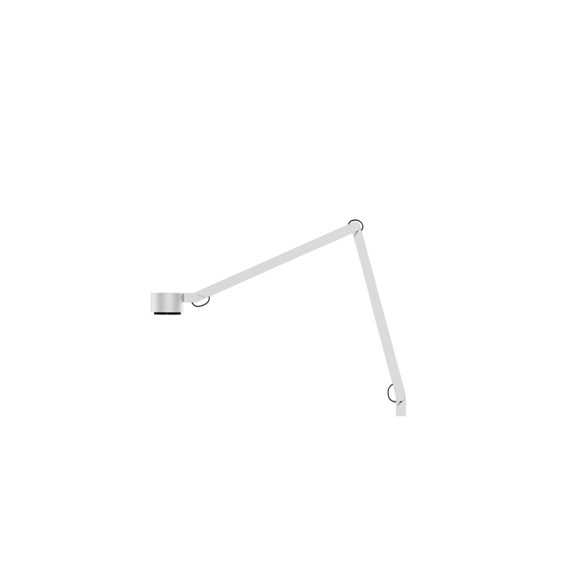 W227 Winkel Alu Bordlampe Med Pin Traffic White