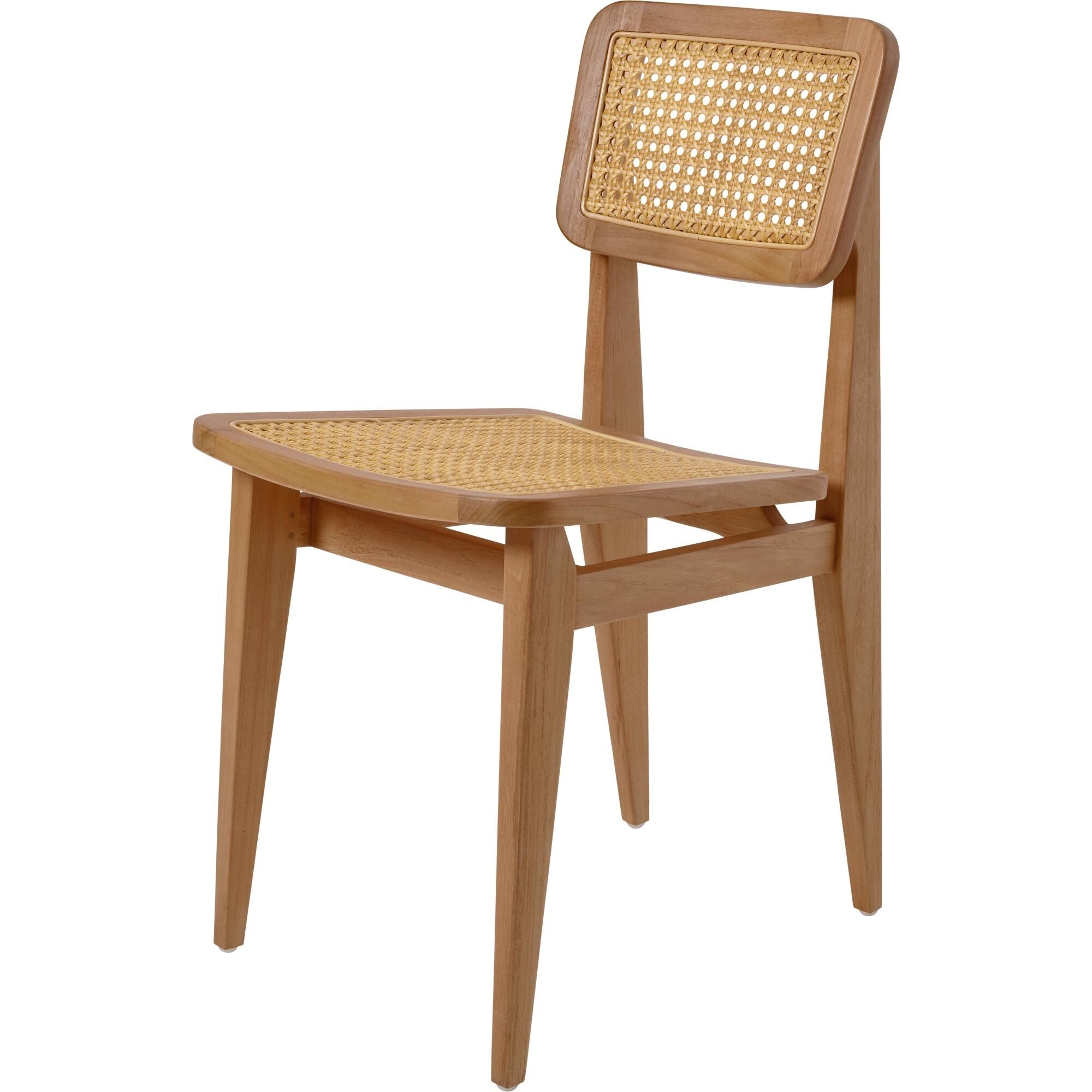 Chaise de Jardin C-Chair en Rotin Français/teck Naturel