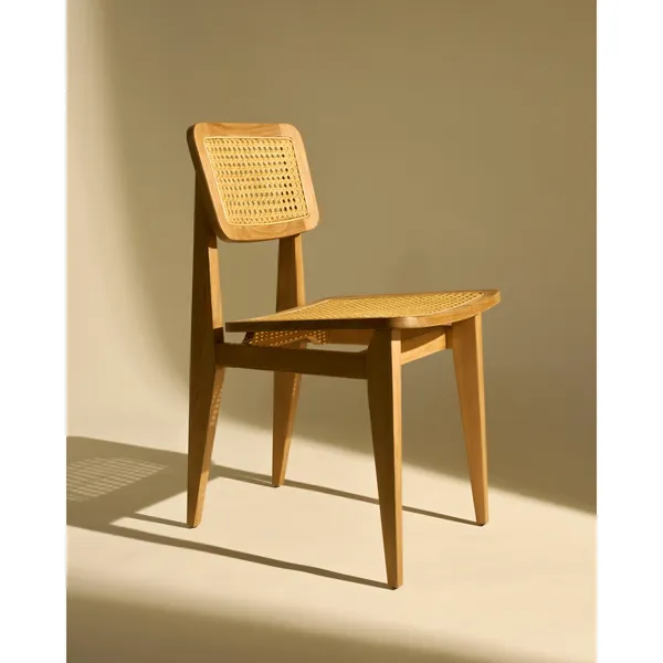 C-Chair Garden Chair French Cane/Natural Teak
