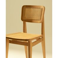 C-Chair Garden Chair French Cane/Natural Teak