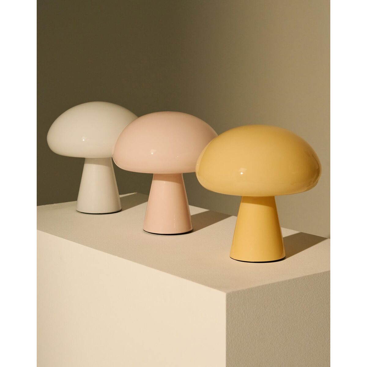 Obello Bærbar Lampe Rosa