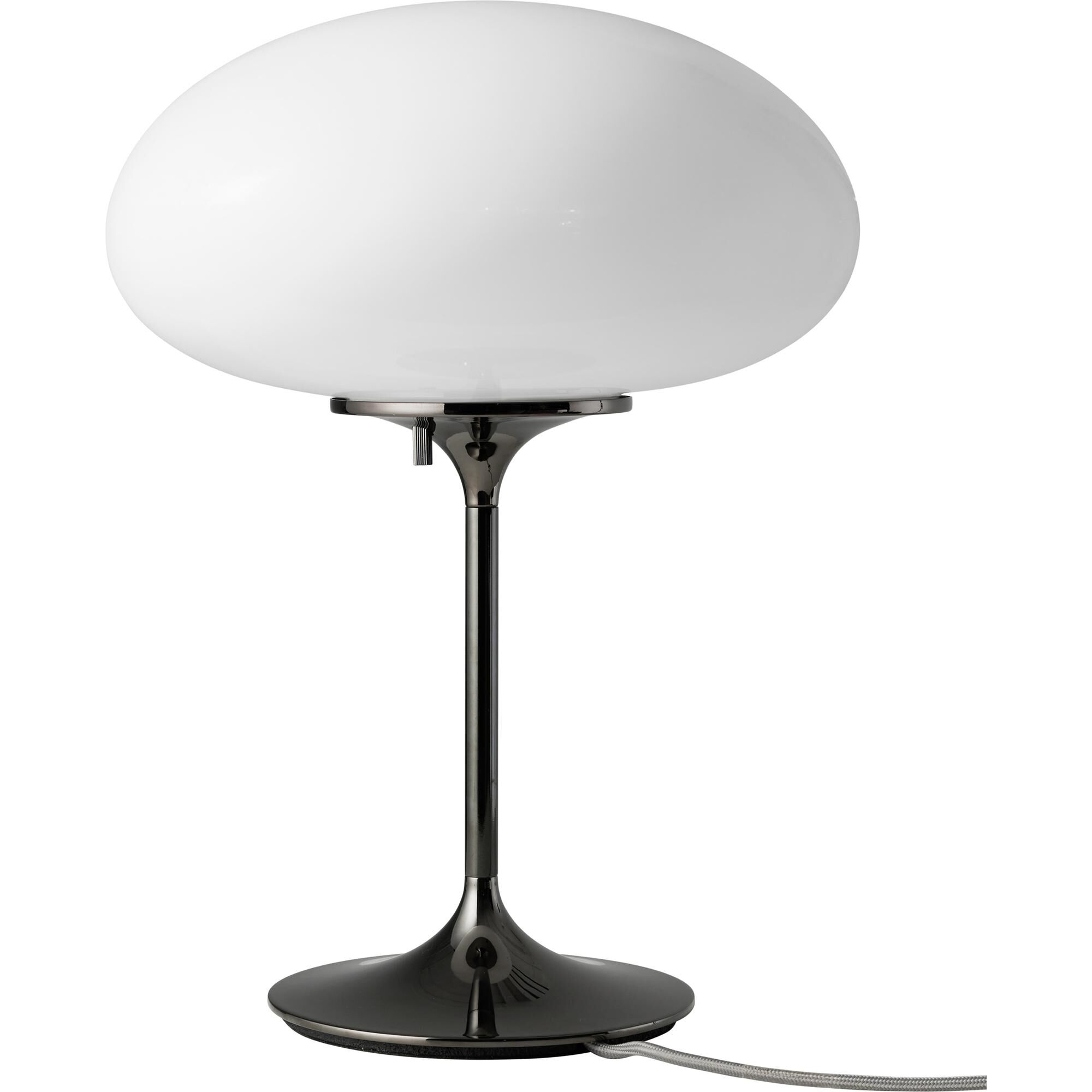 Stemlite Bordlampe H42 Sort Krom/Opal