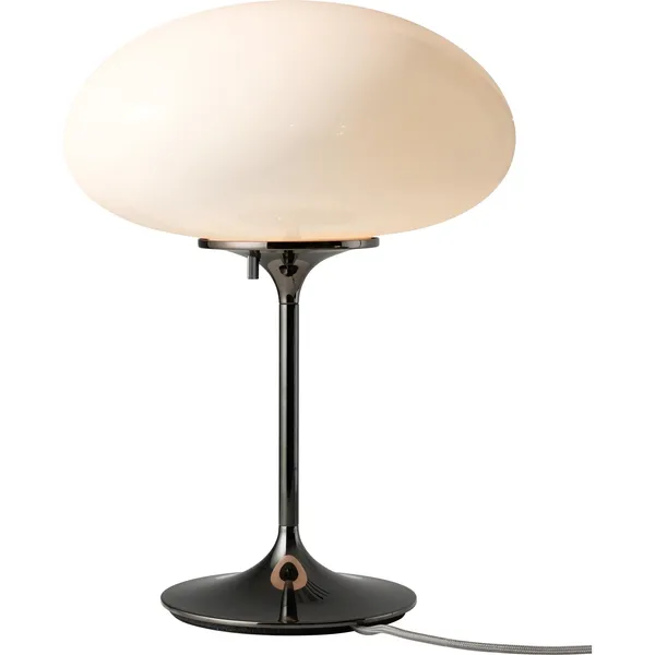 Stemlite Bordlampe H42 Sort Krom/Opal