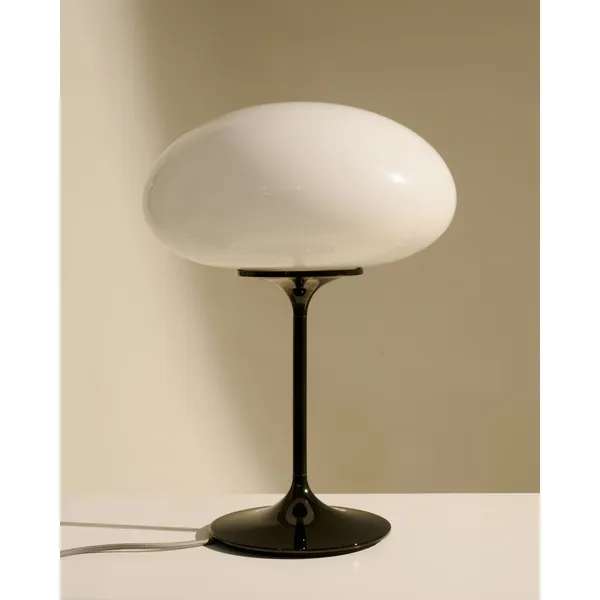 Stemlite Bordlampe H42 Sort Krom/Opal