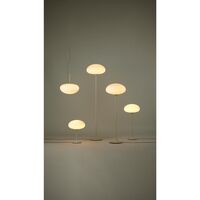Stemlite Bordlampe H42 Sort Krom/Opal