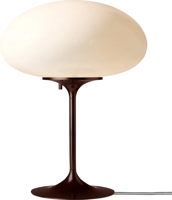 Stemlite Table Lamp H42 Black Red/Opal
