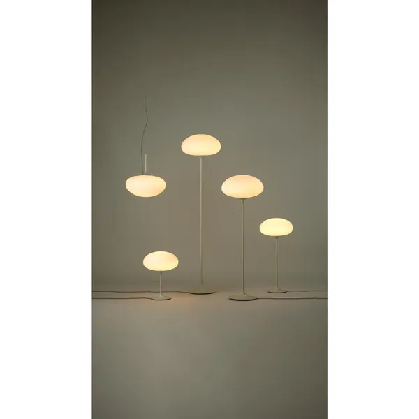 Stemlite Table lamp H42 Pebble Grey/Opal