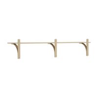 Levi 180 Shelf Small Aluminum/Oak