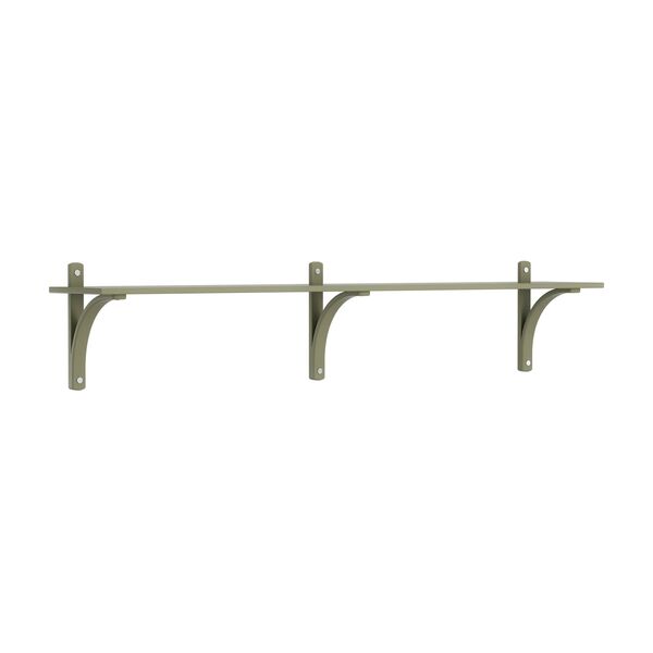 Levi 180 Hylde Lille Aluminium/Moss Green/Ask