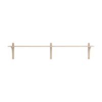 Brass / White pigmented lacquered oak