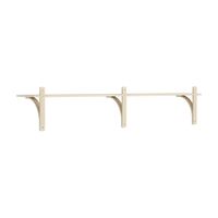 Levi 180 Shelf Small Aluminum/Ash