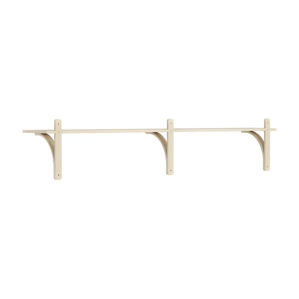 Levi 180 Shelf Small Aluminum/Ash
