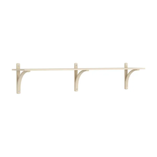Levi 180 Shelf Small Aluminum/Ash