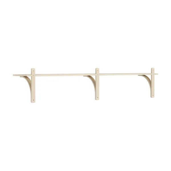 Levi 180 Shelf Small Brass/Ash