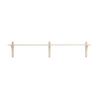 Levi 180 Shelf Small Brass/Ash