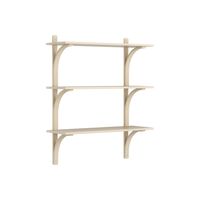Levi 90 Shelf Medium Alluminio/Ask