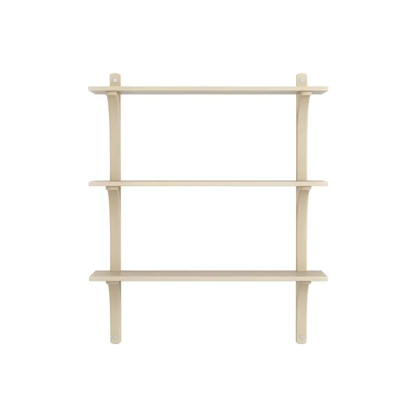 Levi 90 Shelf Medium Alluminio/Ask