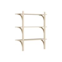Levi 90 Shelf Medium Brass/ Ash