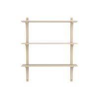 Levi 90 Shelf Medium Brass/ Ash