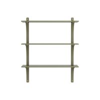 Aluminium / Moss green / Ash