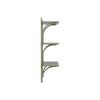 Levi 90 Shelf Medium Aluminum/Moss Green/ Ash