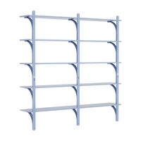 Levi 180 Shelf Large Aluminum/ Blue/ Ash