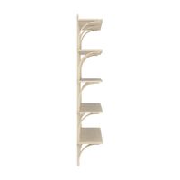 Levi 180 Shelf Large Brass/Ash