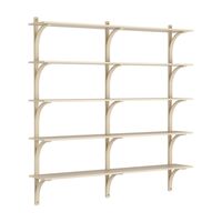 Levi 180 Shelf Large Brass/Ash