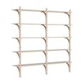 Brass / White pigmented lacquered oak