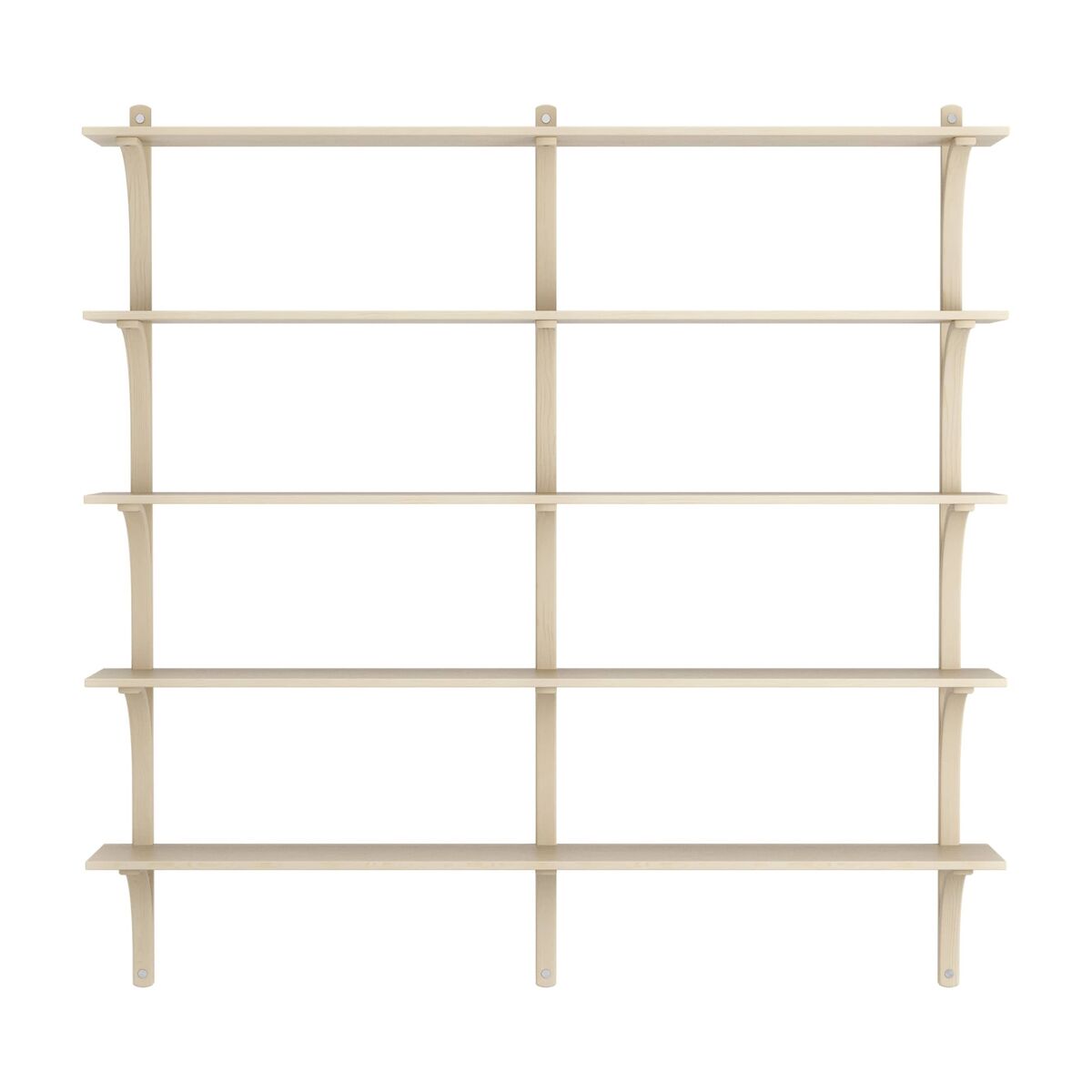 Levi 180 Shelf Large Aluminum/Ash